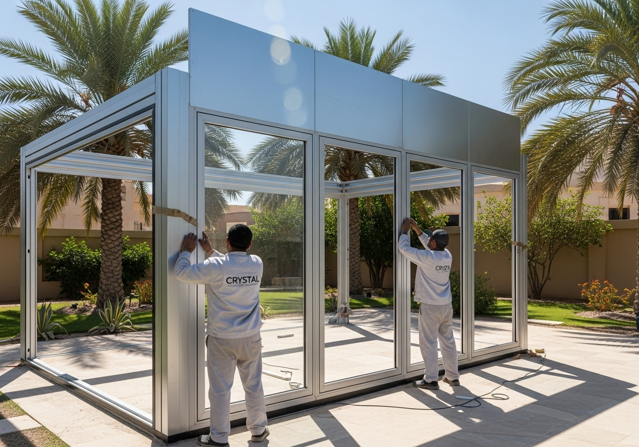 غرف ألمنيوم